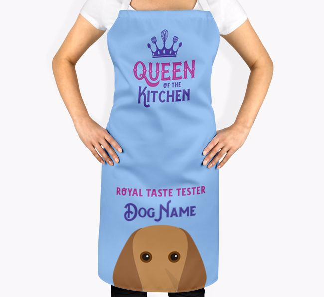 Queen of the Kitchen: Personalized {breedFullName} Apron